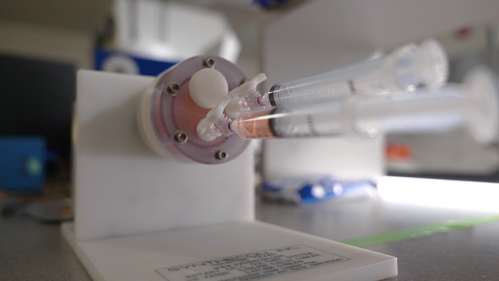 Image shows a Rotary Cell Culture System